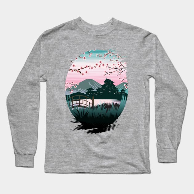 Blossom Long Sleeve T-Shirt by adamzworld